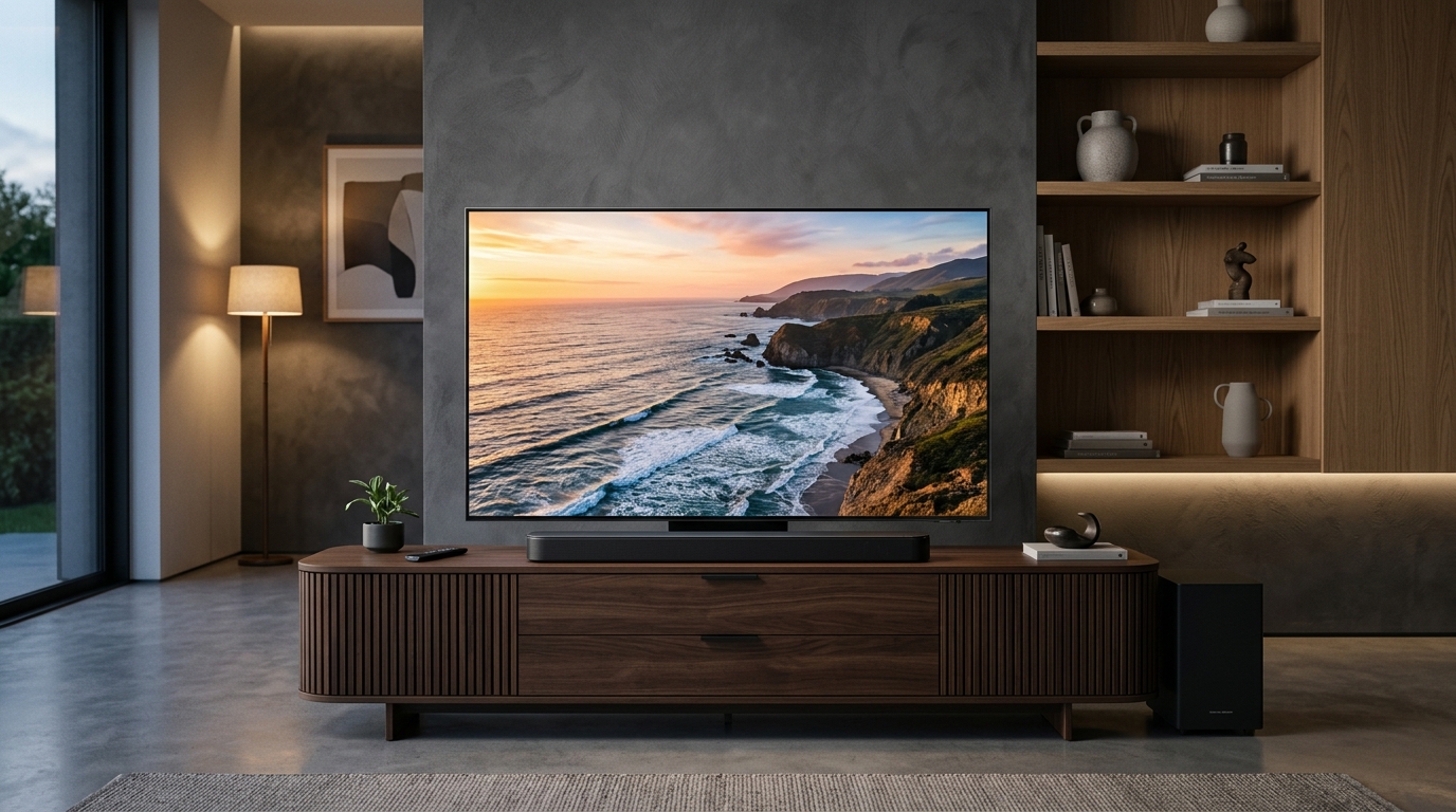 Samsung & LG Crystal 4K Smart TVs with Cinema Audio
